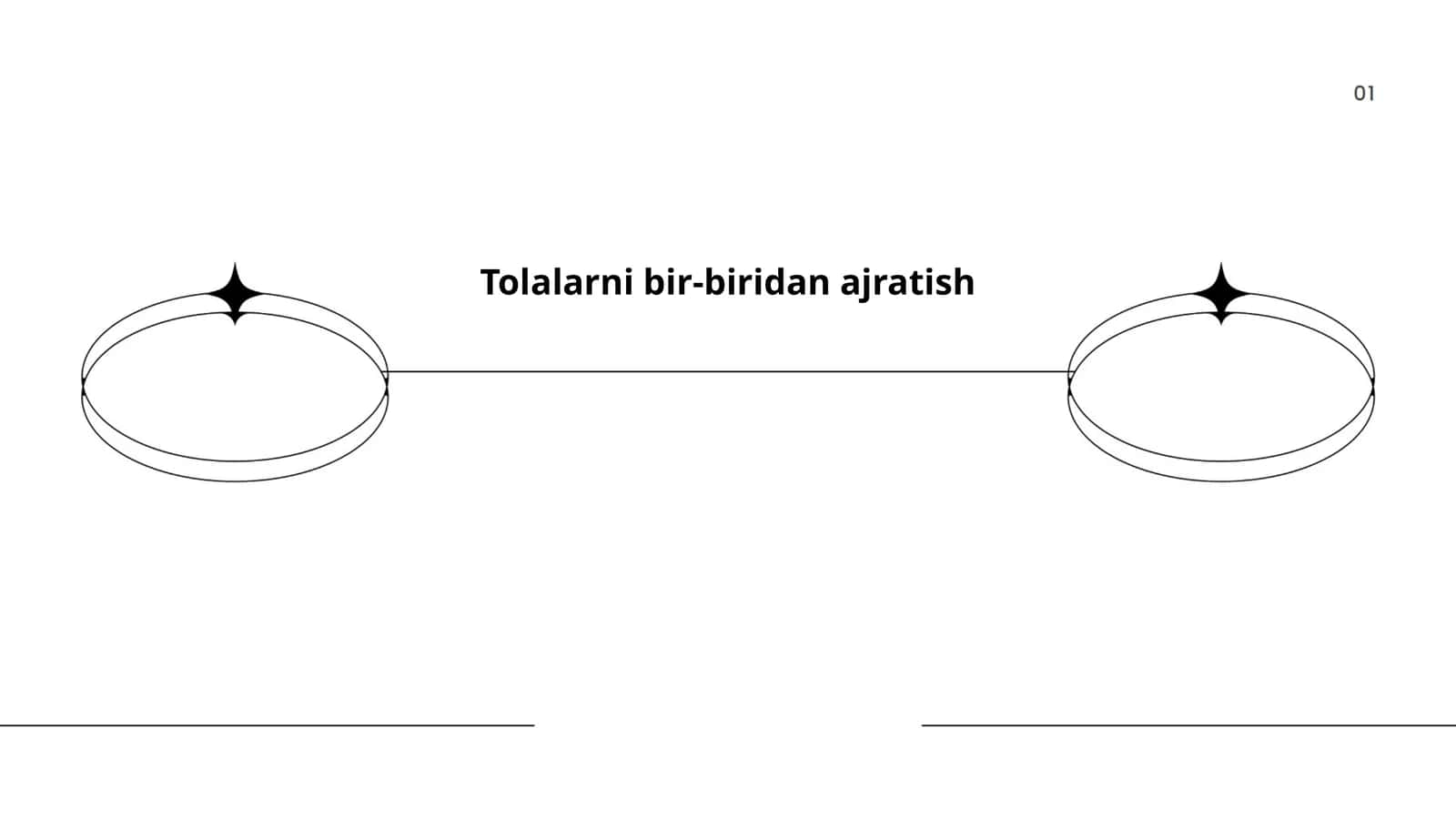 Tolalarni bir-biridan ajratish