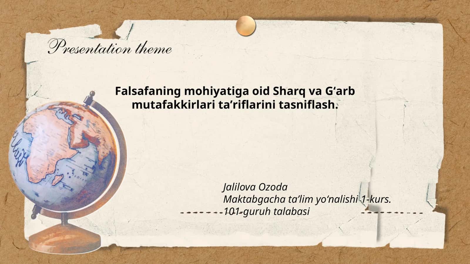Falsafaning mohiyati