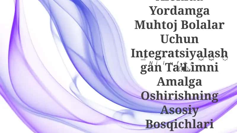 Integratsiyalashgan ta'lim