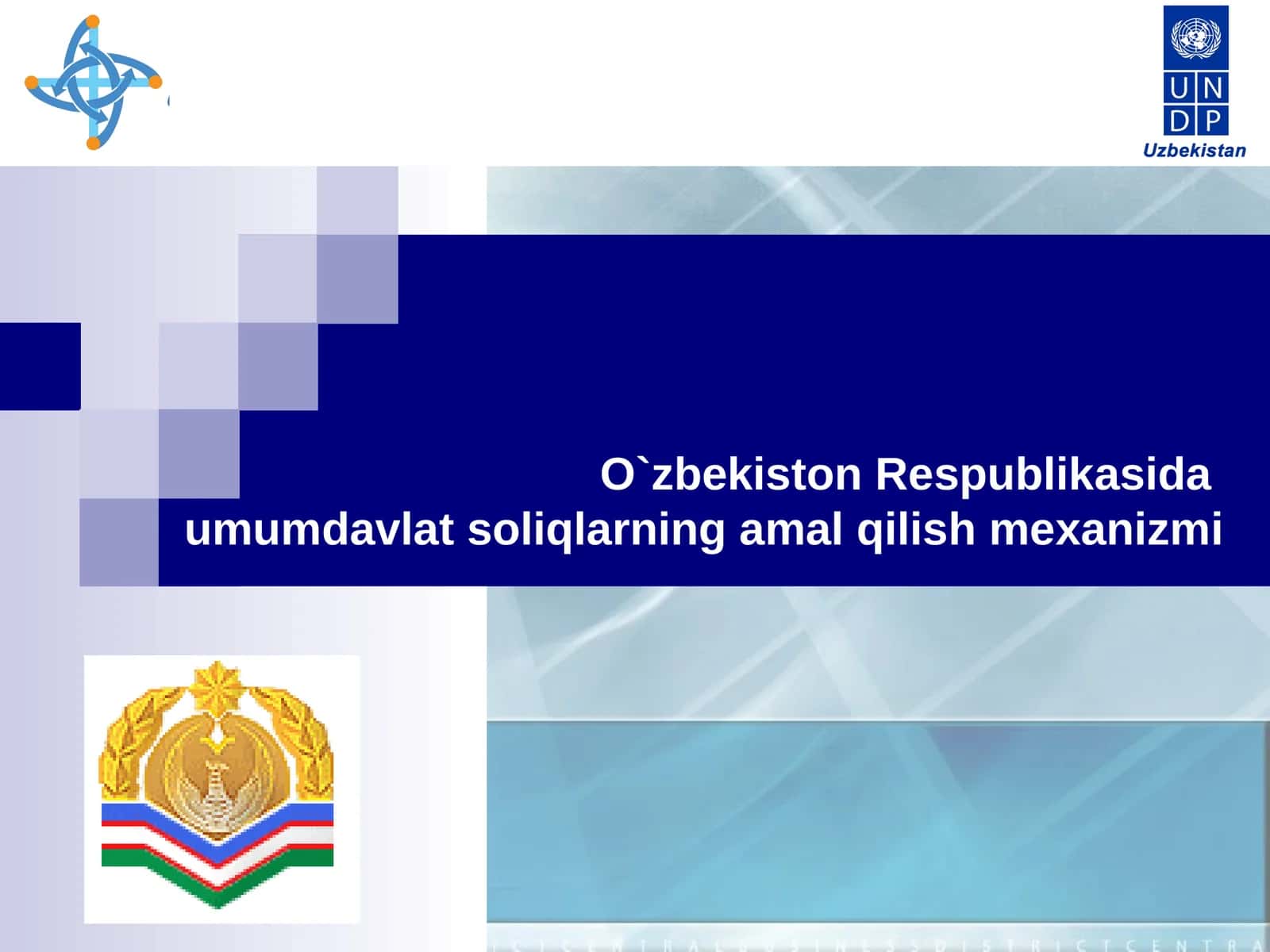 Umumdavlat soliqlarning amal qilish mexanizmi