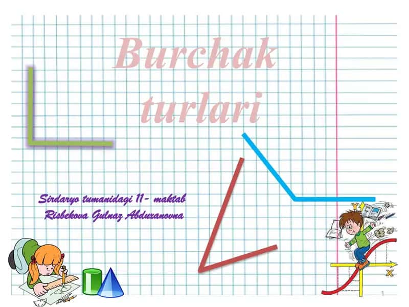 Burchak turlari