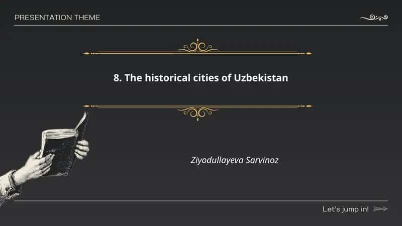 The historical cities of Uzbekistan