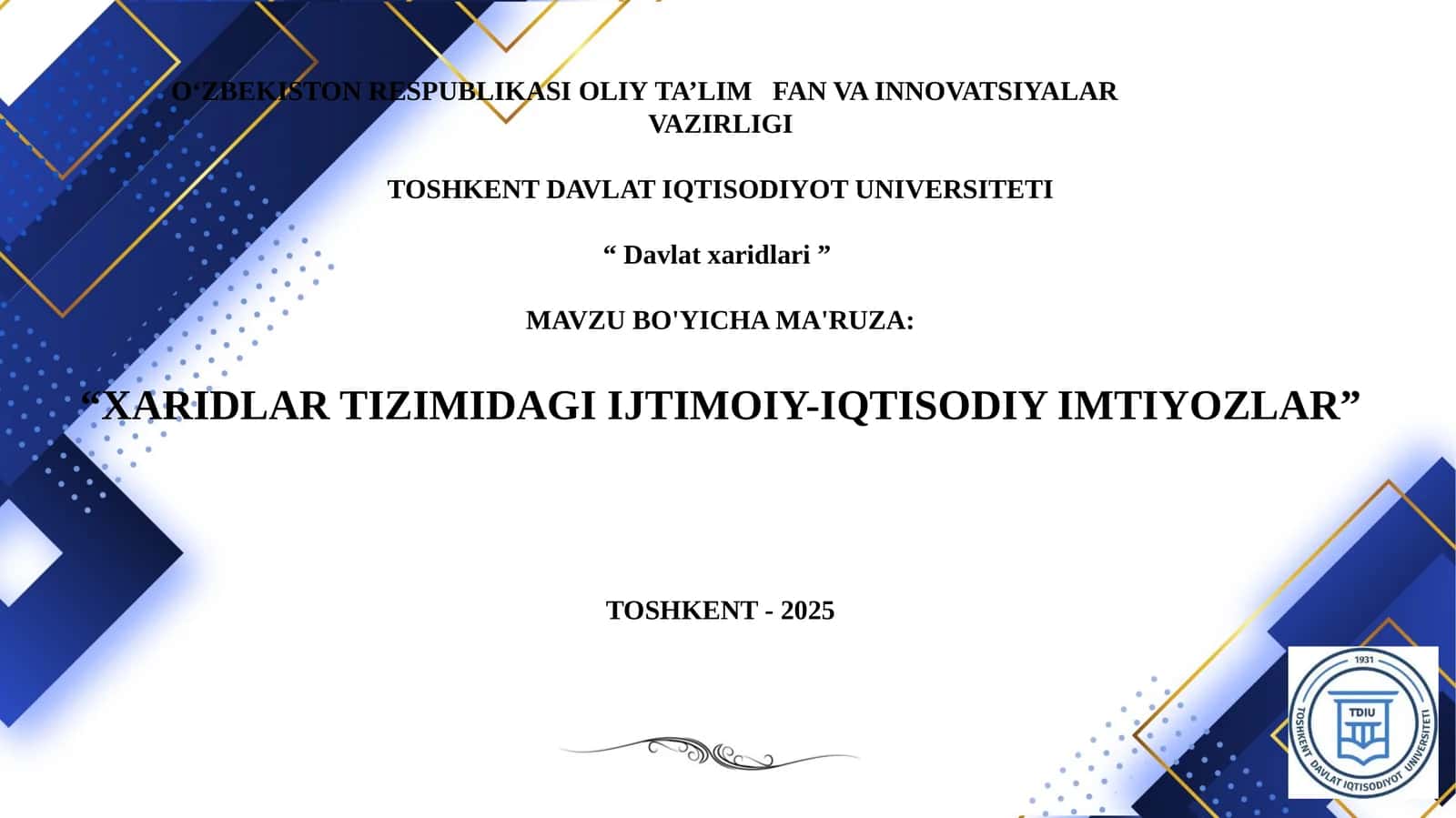 davlat xaridlari