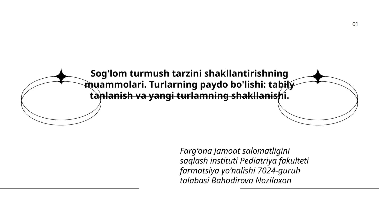 Sog'lom turmush tarzini shakllantirishning muammolari