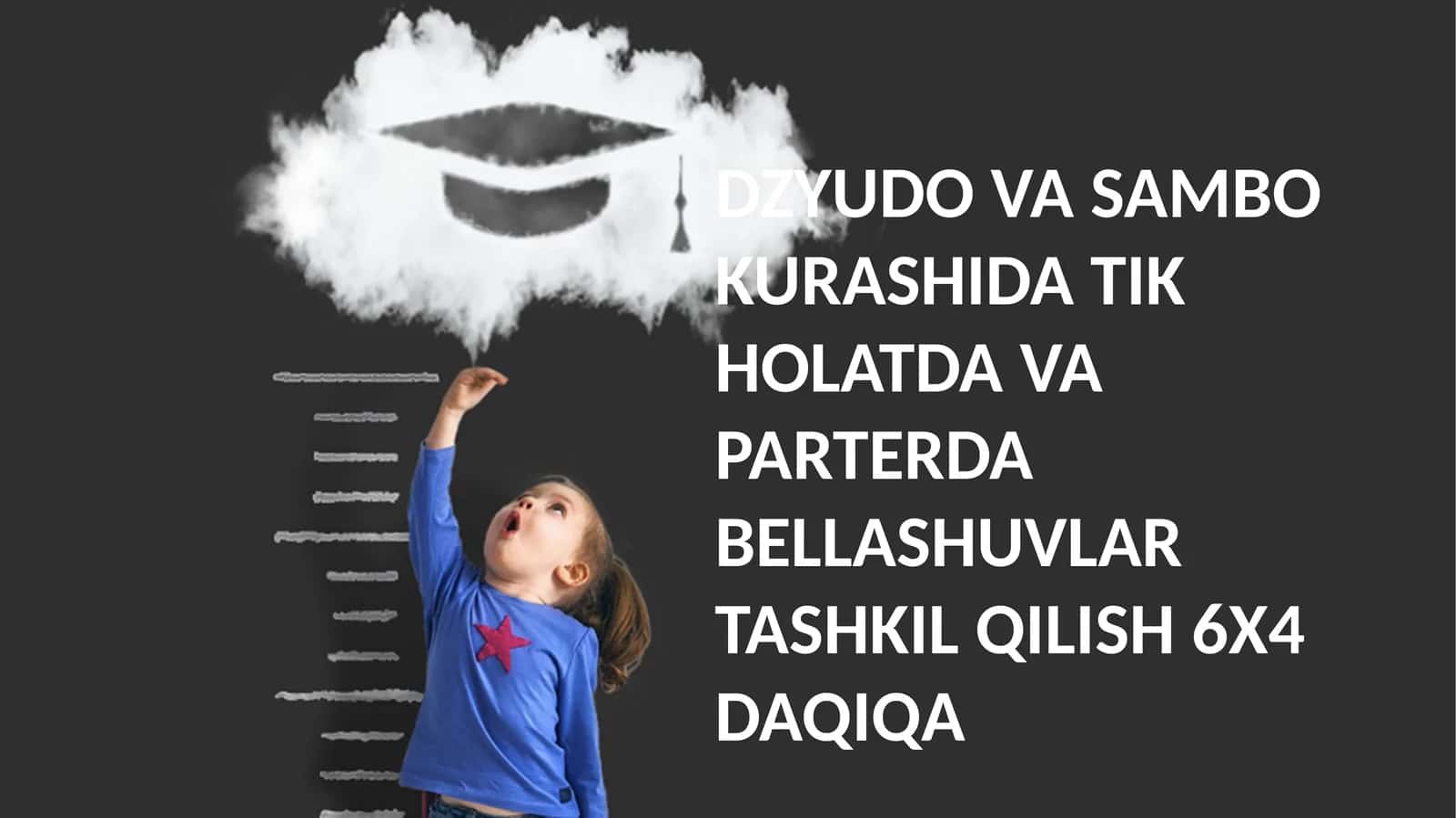 DZYUDO VA SAMBO KURASHIDA TIK HOLATDA VA PARTERDA BELLASHUVLAR TASHKIL QILISH 6X4DAQIQA