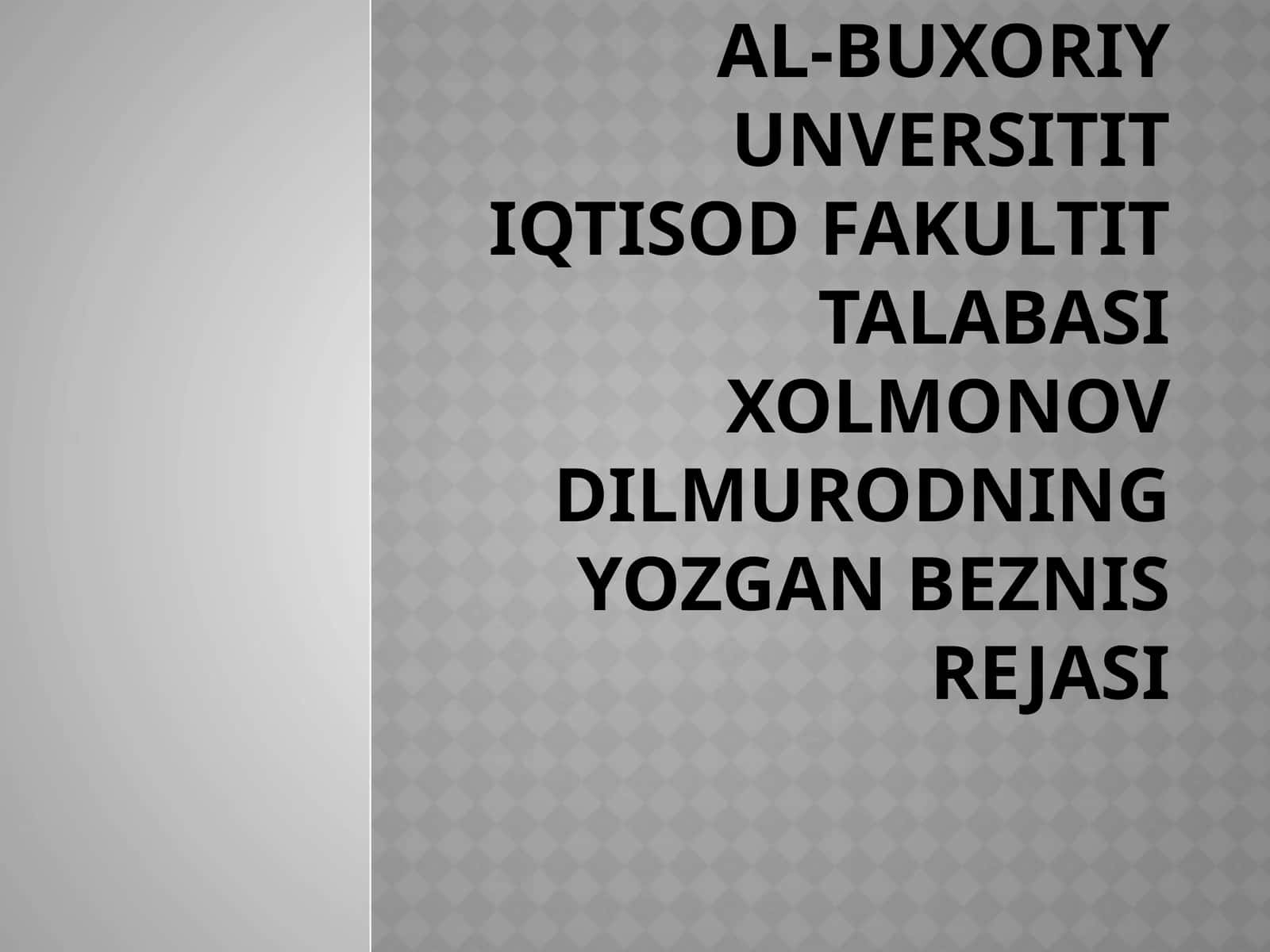Elekt energetik tizimlar