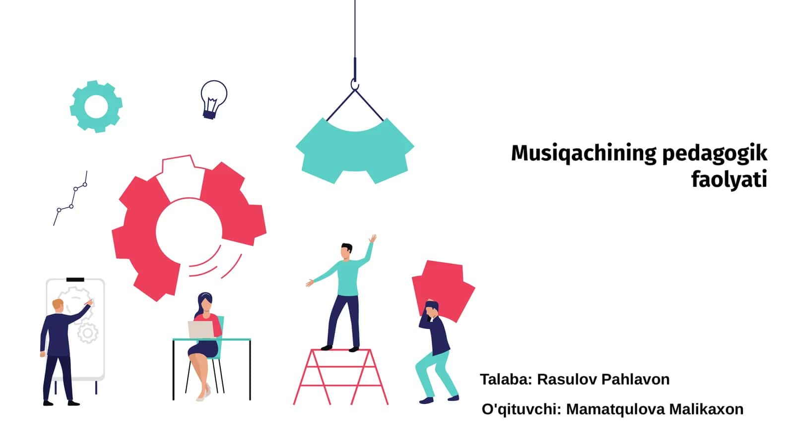 Musiqachining pedagogik faolyati