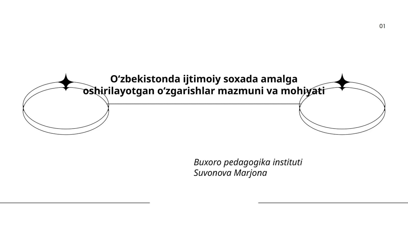 Oʻzbekistonda ijtimoiy soxada amalga oshirilayotgan oʻzgarishlar mazmuni va mohiyati
