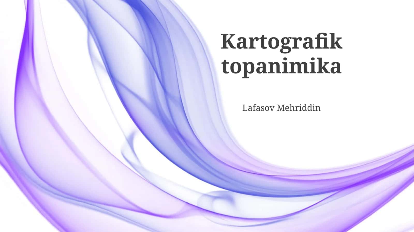 Kartografik topanimika