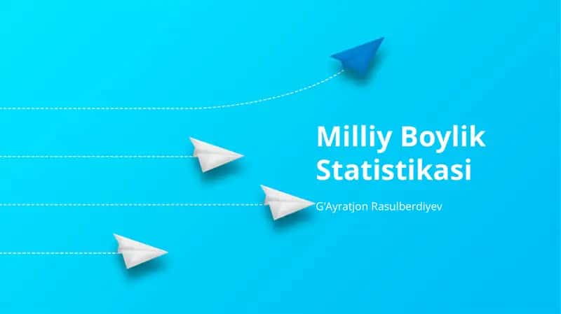 Milliy Boylik Statistikasi