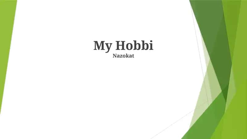 My Hobbi