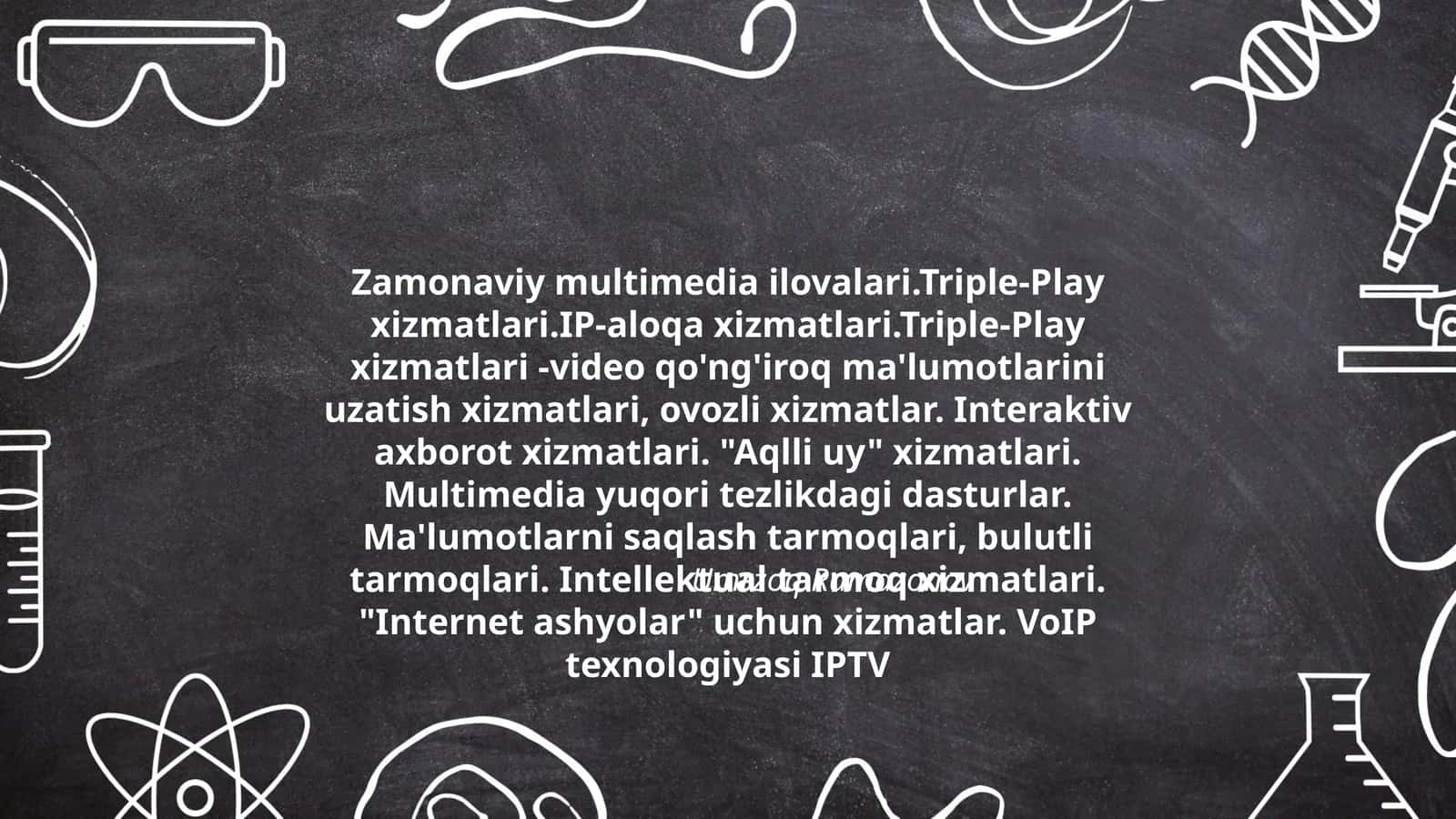 Zamonaviy multimedia ilovalari