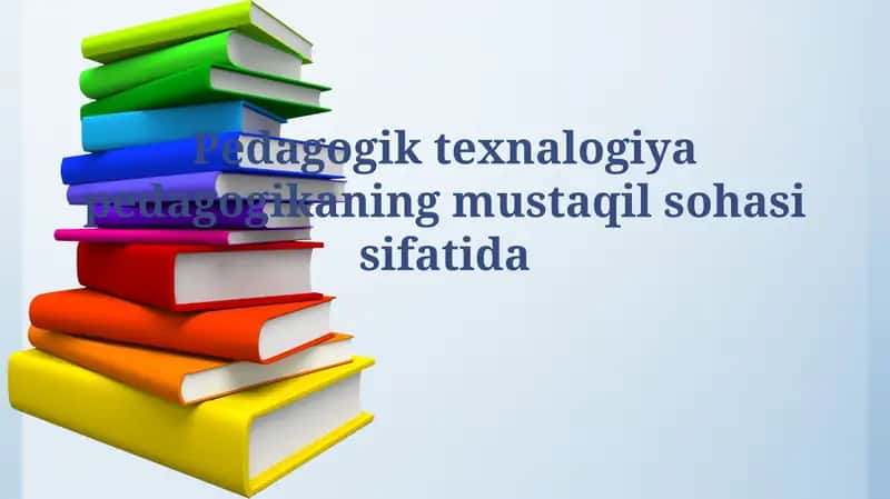 Pedagogik texnologiya