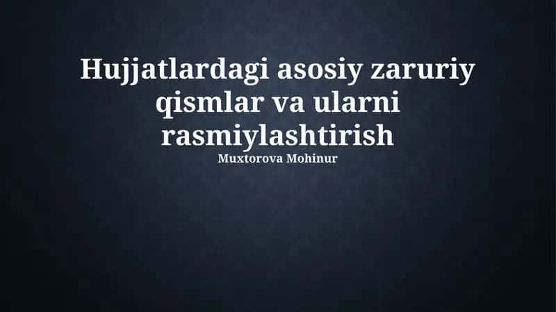 Rasmiylashtirish tamoyillari