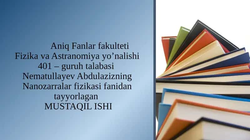Nanozarralar fizikasi