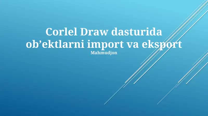 Corlel Draw