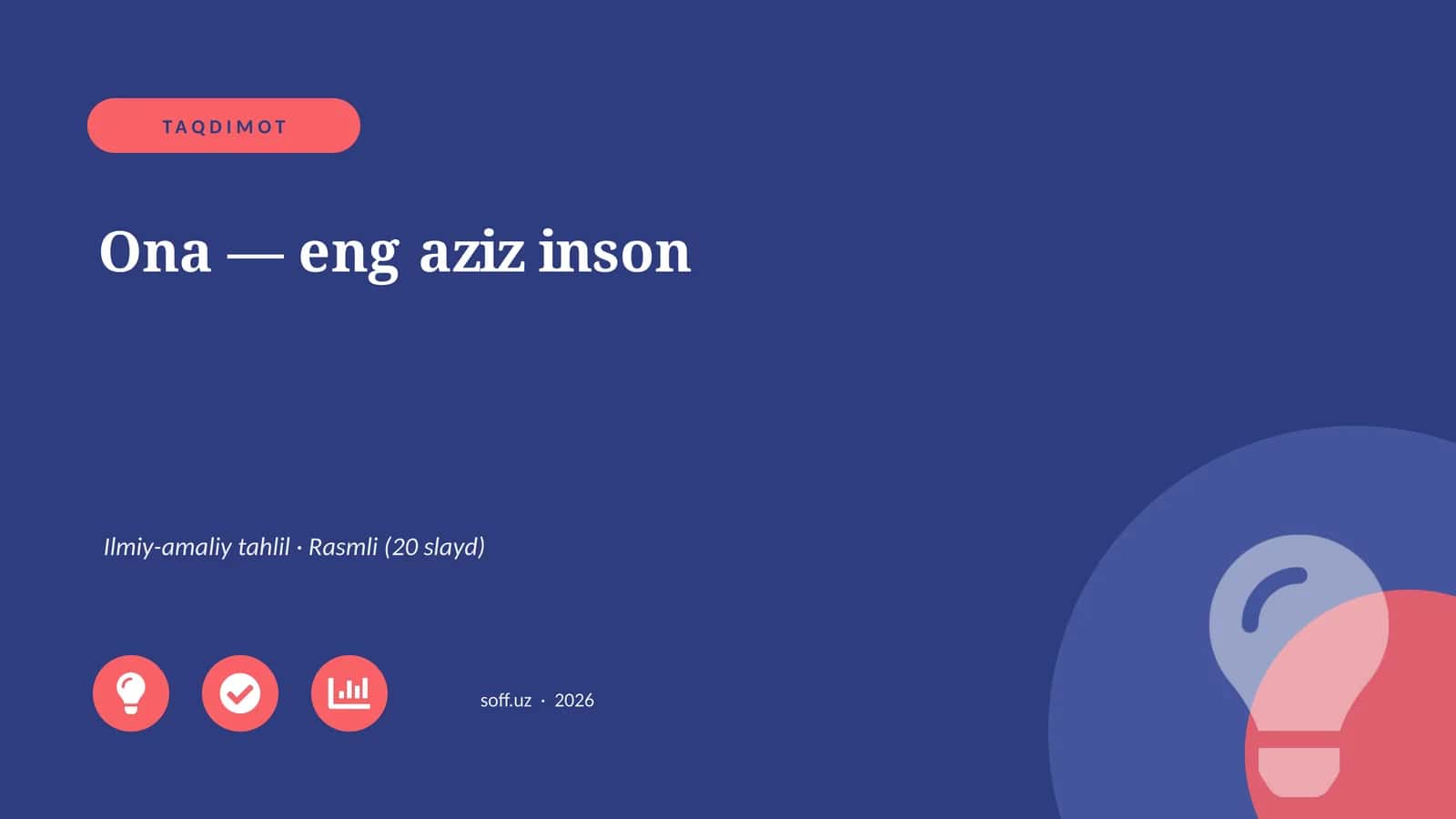 Ona — eng aziz inson