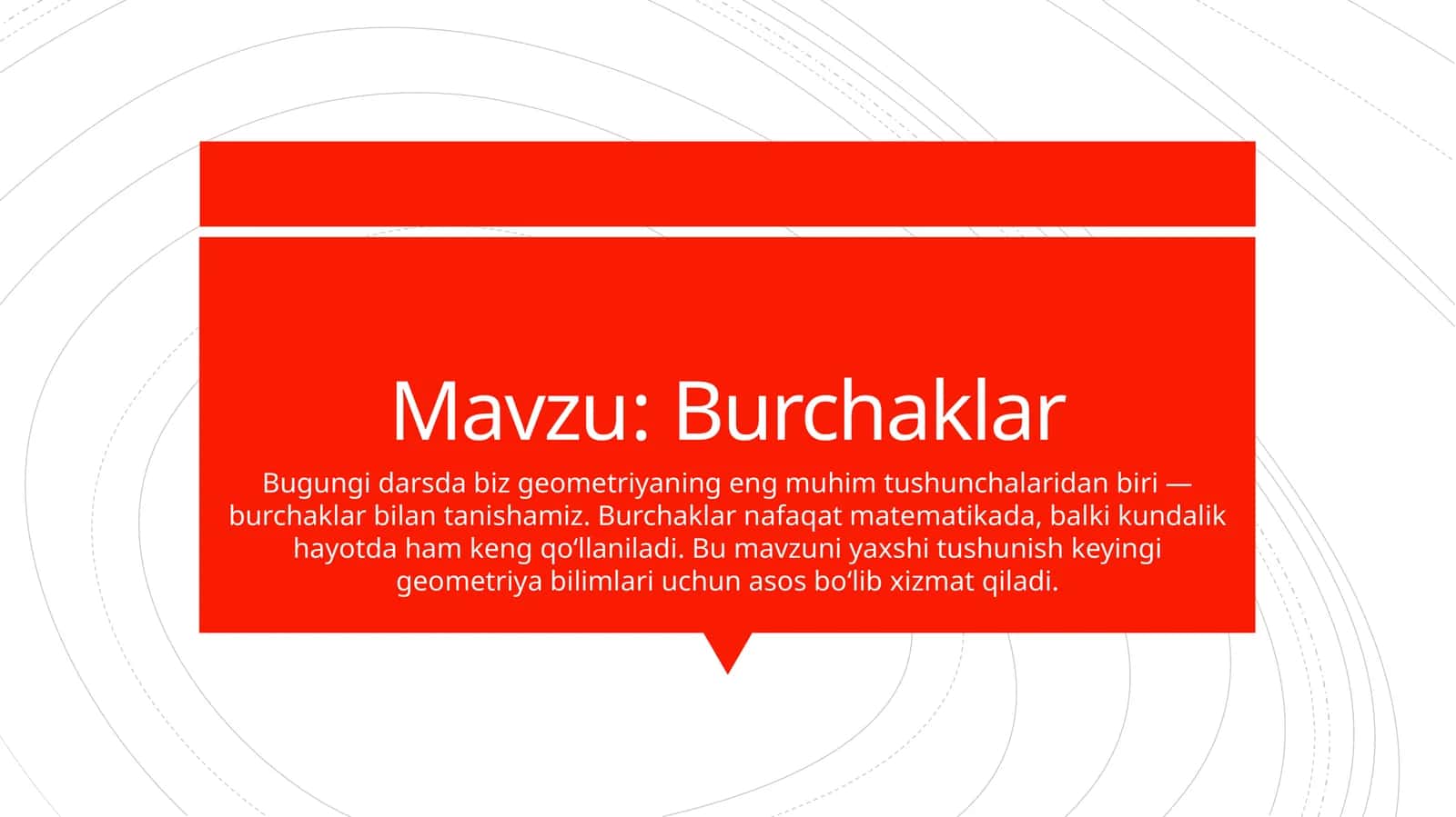 Burchaklar