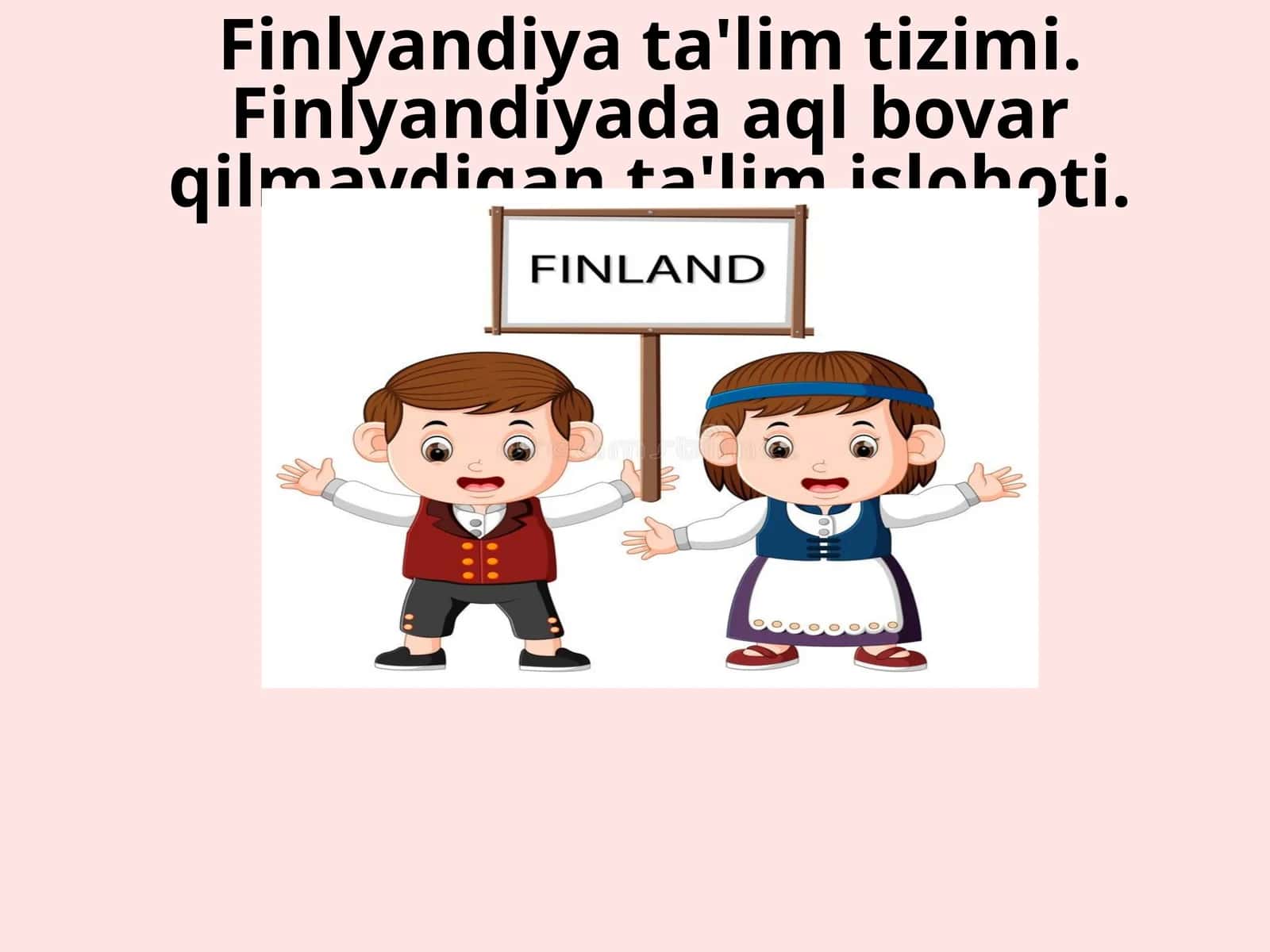 Maktabgacha ta'lim sistemasi Finlyandiya
