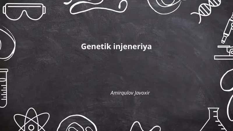Genetik injeneriya