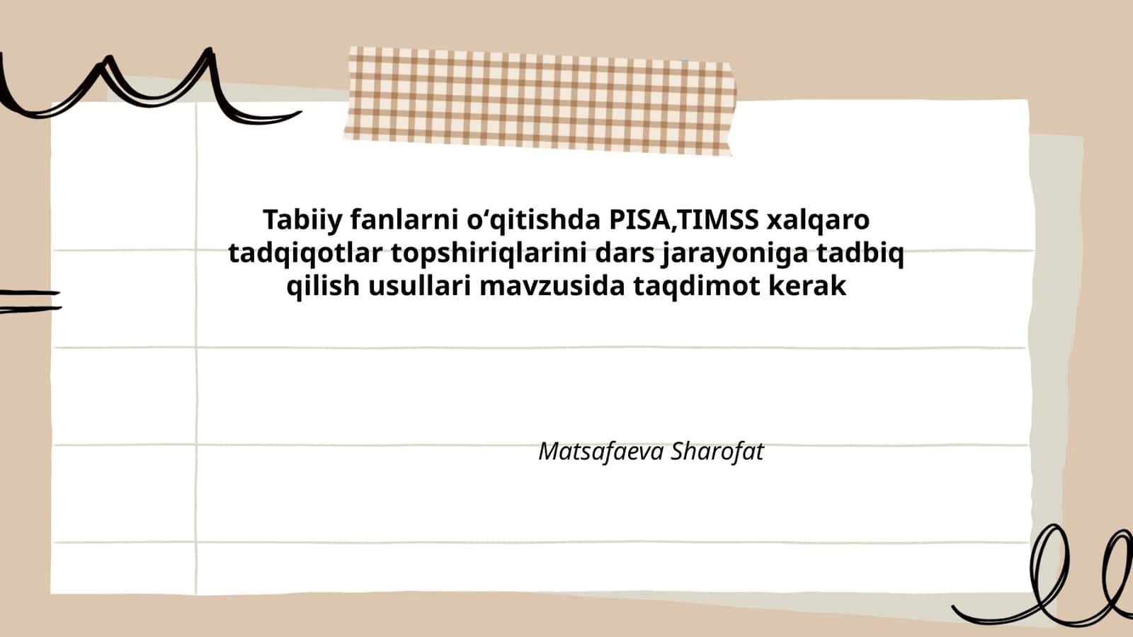 PISA va TIMSS tadqiqotlarining mohiyati