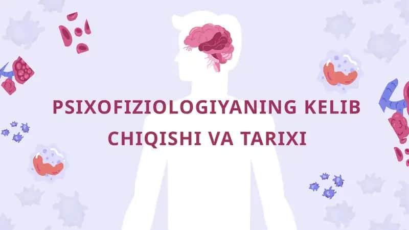 Psixofiziologiyani kelib chiqishi va tarixi