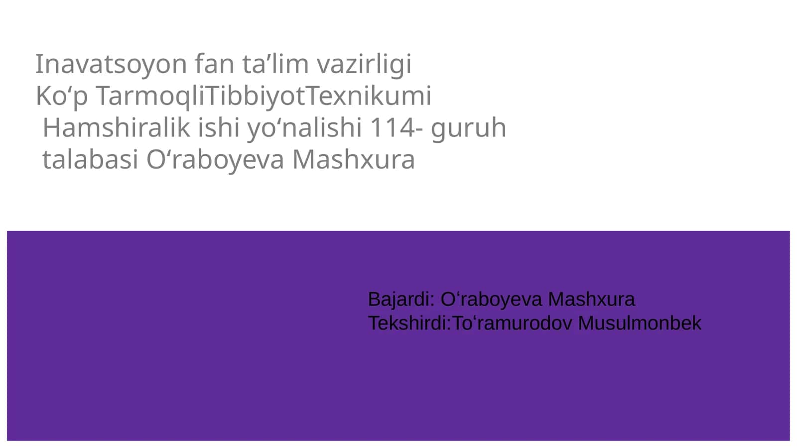 Ayollar va erkaklar reproduktiv aʼzolari kasalliklari
