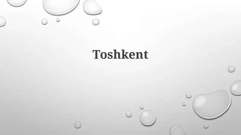 Toshkent: Tarix va Geografiya
