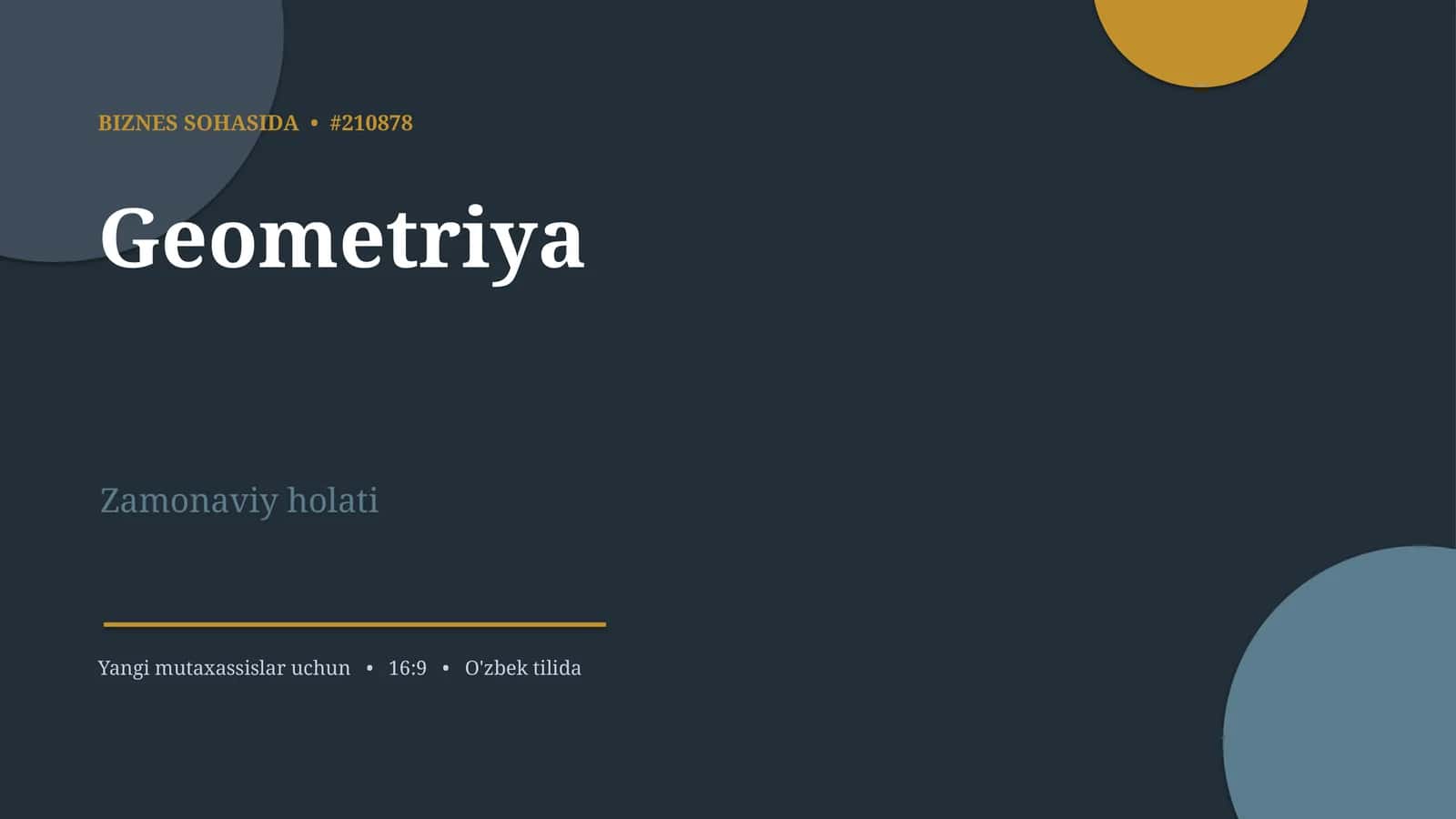 Geometriya