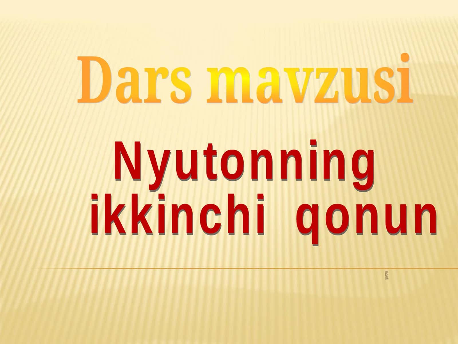 JISMLARNING MEXANIK HARAKATI. TRAEKTORIYA