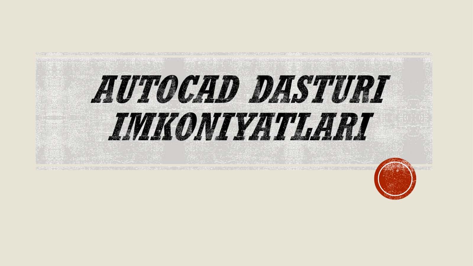 Avtomatlashtirilgan loyihalash vositalari