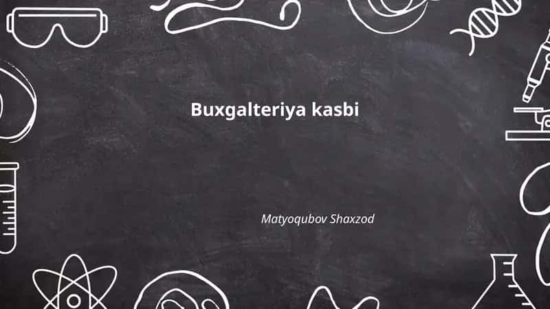 Buxgalteriya kasbi
