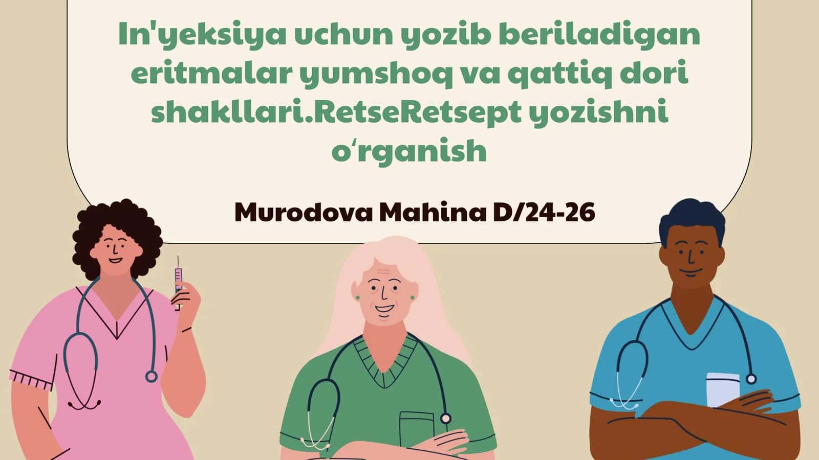 Dori shakllarining turlari va ularning afzalliklari