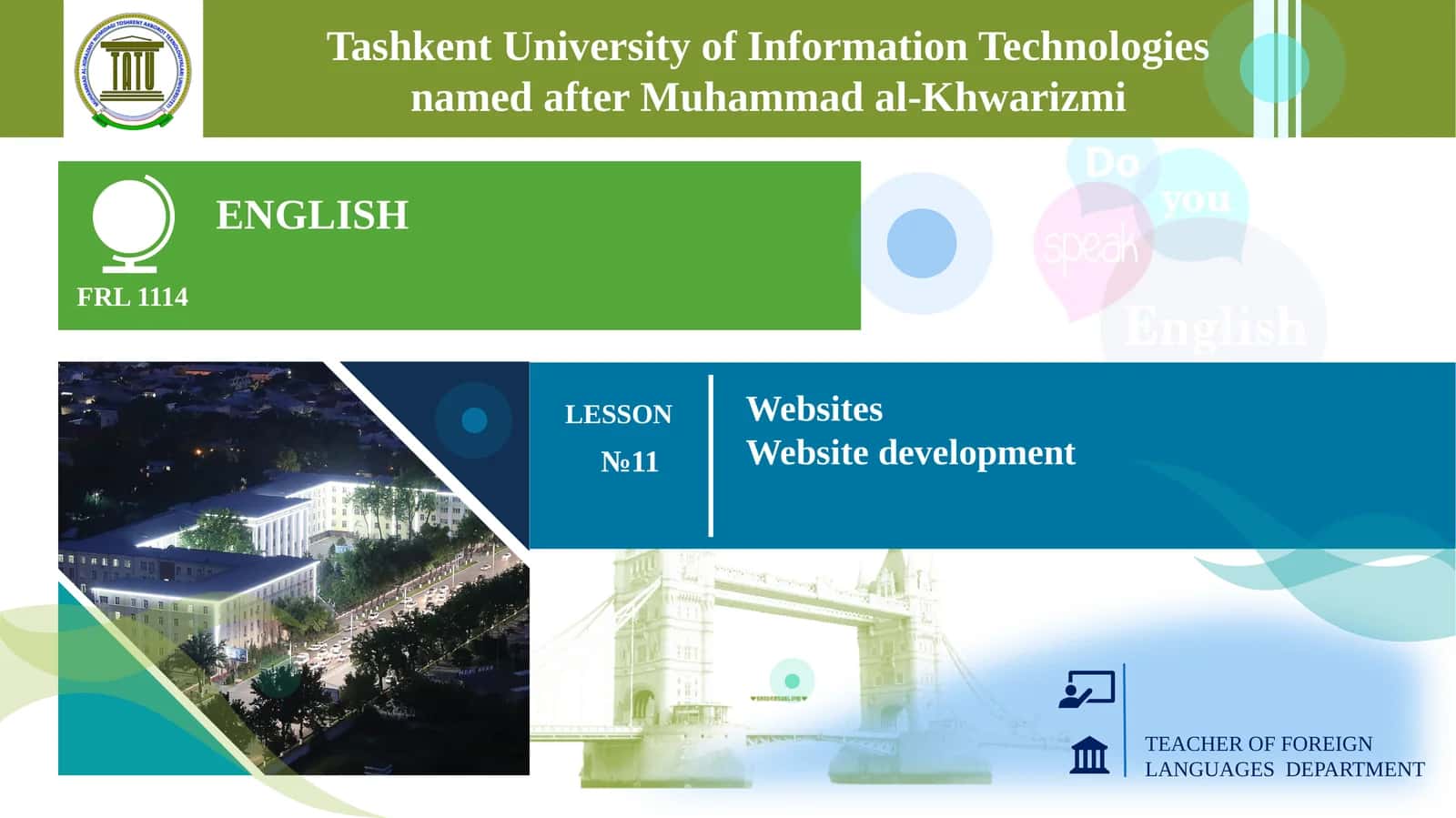 Website development