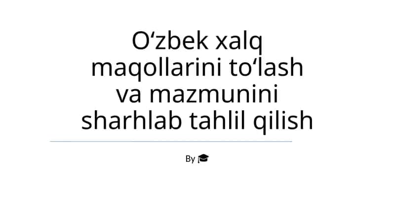 Ajdodlar donoligi