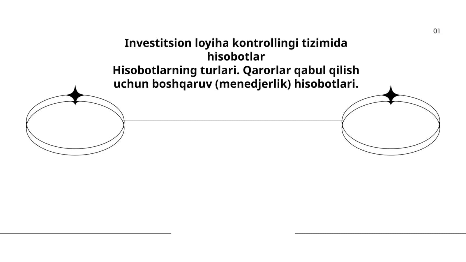 Investitsion loyiha kontrollingi tizimida hisobotlar