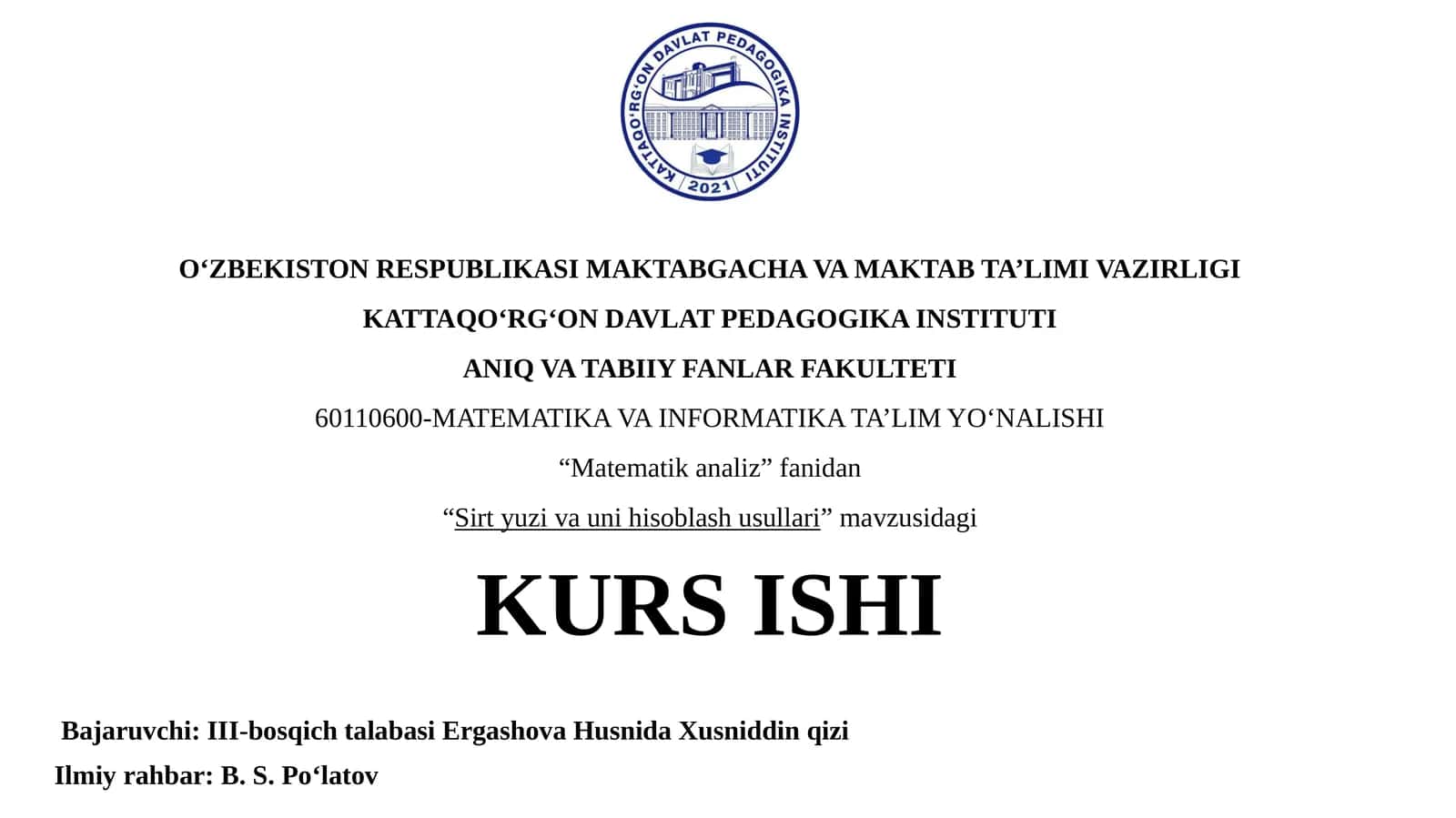 Sirtyuzivaunihisoblashusullari