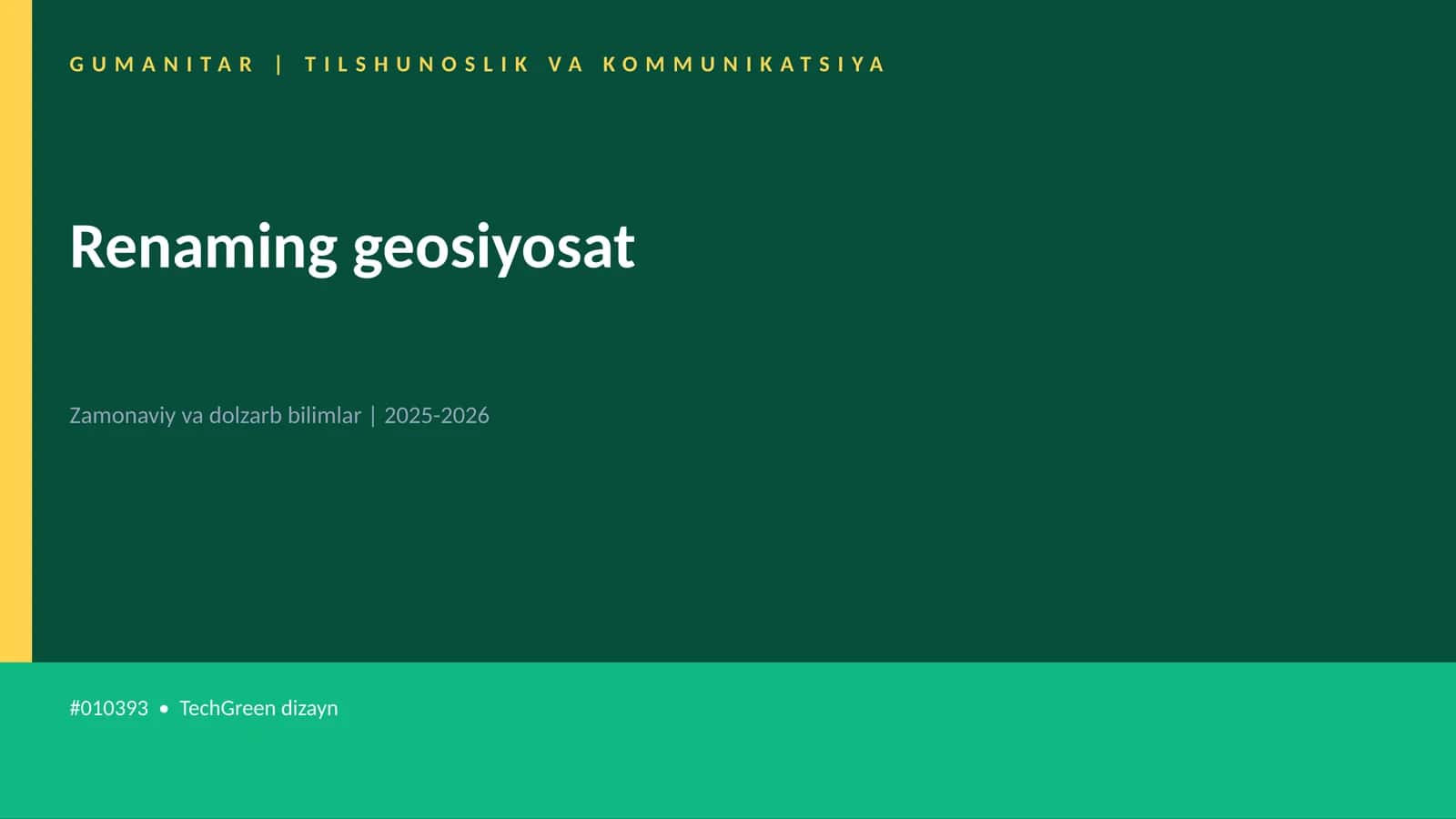 Renaming geosiyosat