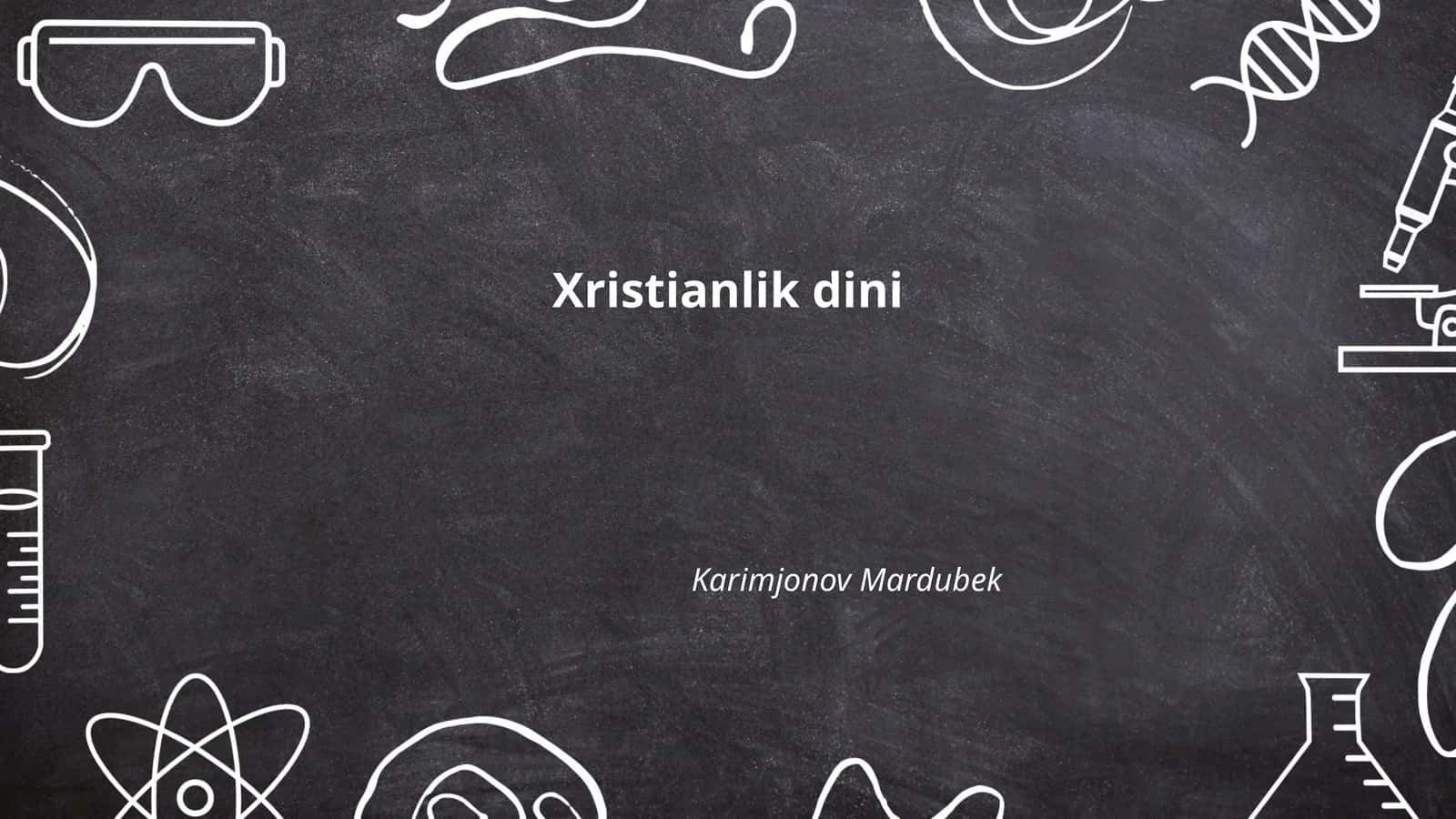 Xristianlik dini