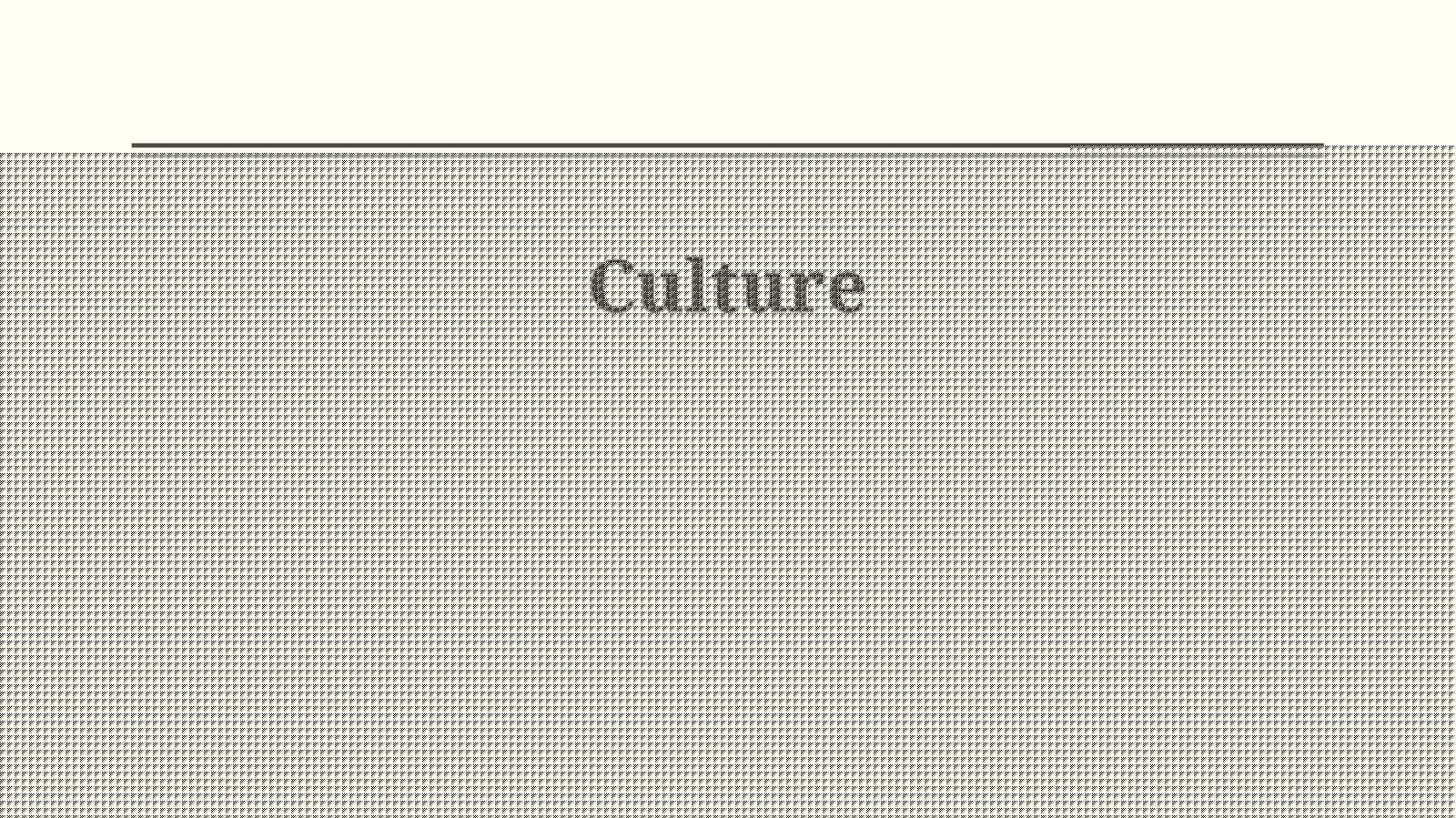 Dimensions of Culture