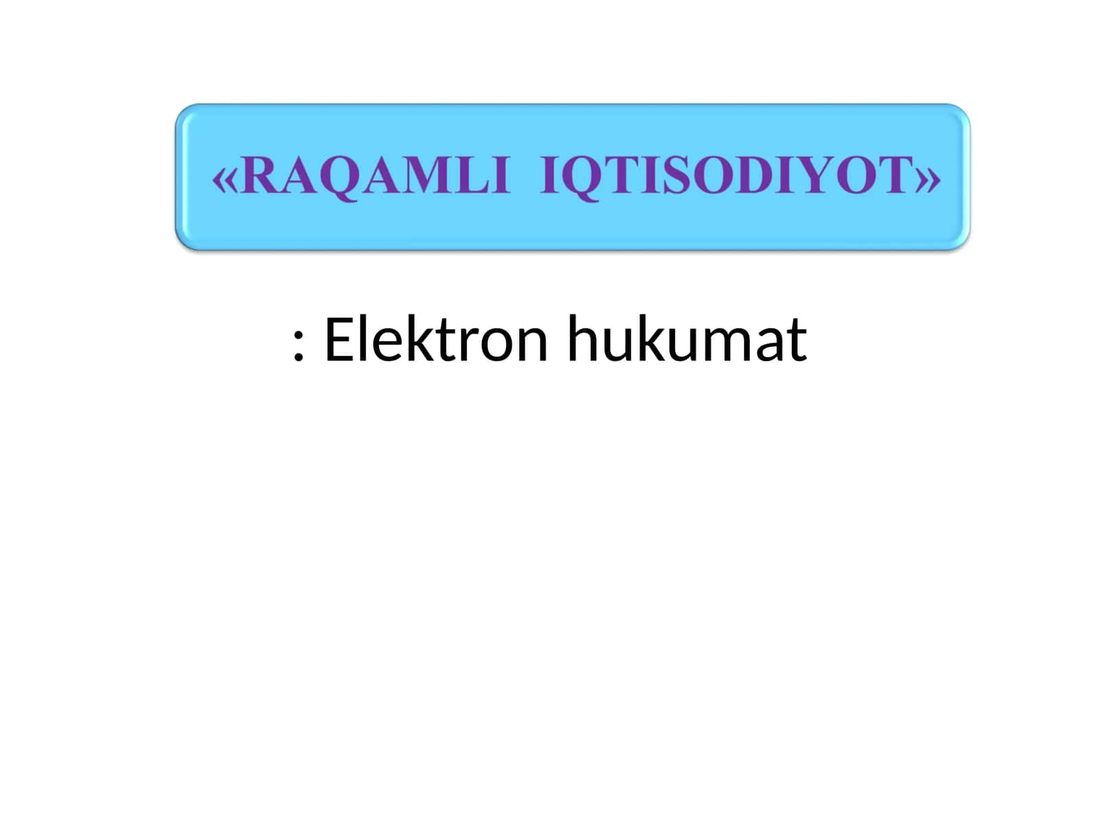Elektron hukumat