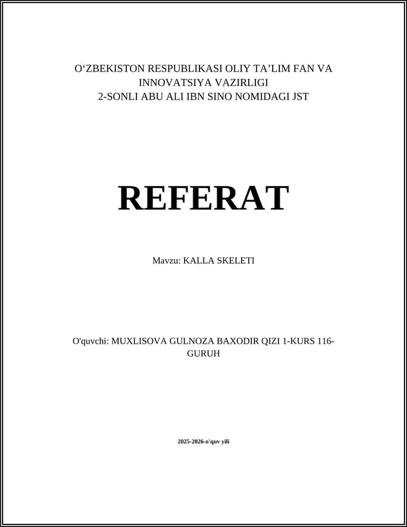 Kalla skeleti