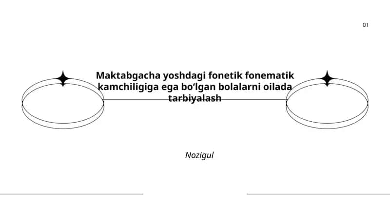 Maktabgacha yoshdagi fonetik fonematik kamchiligiga ega bo‘lgan bolalarni oilada tarbiyalash