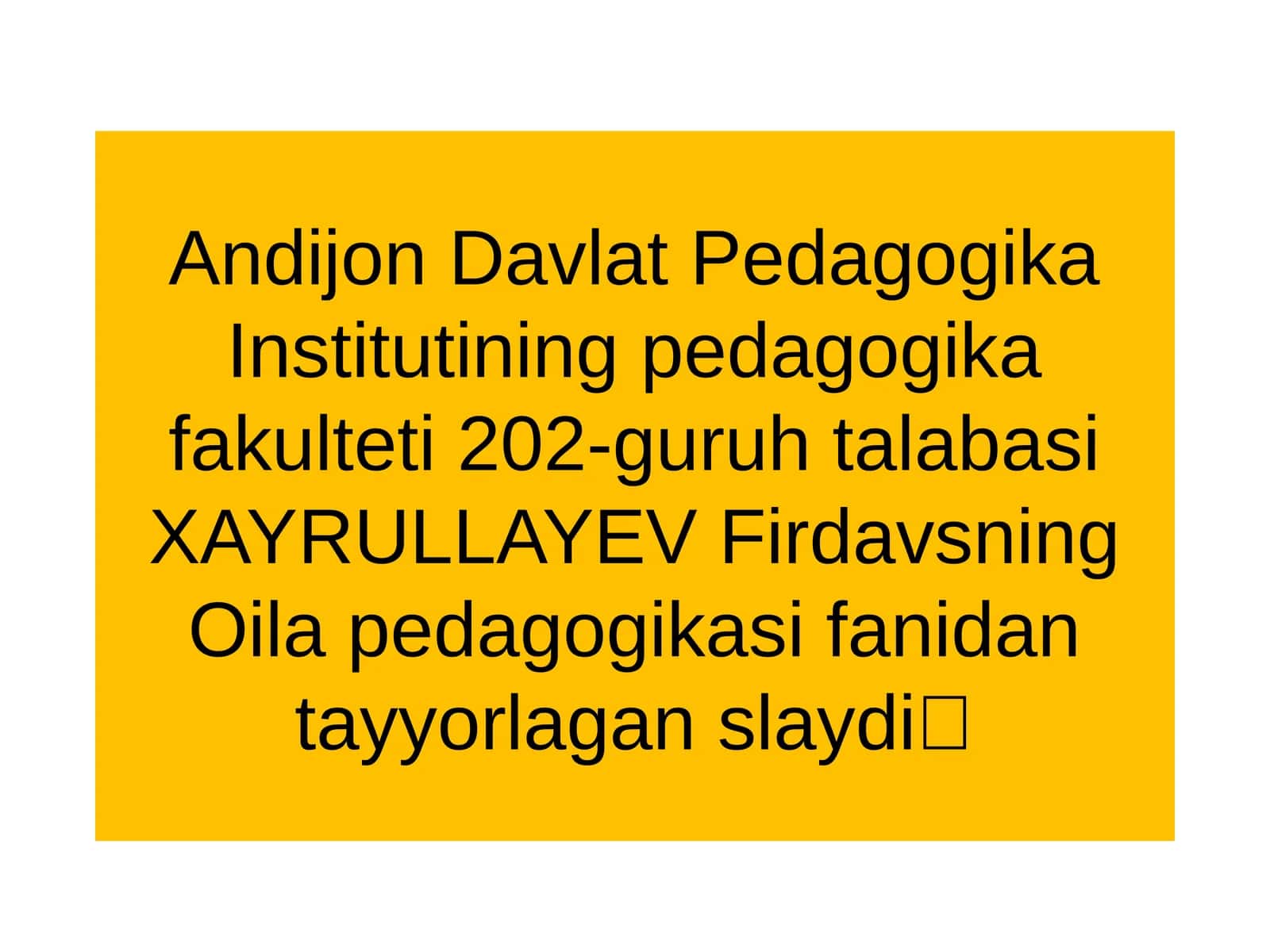 Tohir Malik asarlaridagi oilaviy tarbiya
