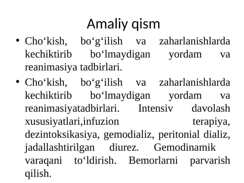 Amaliy qism