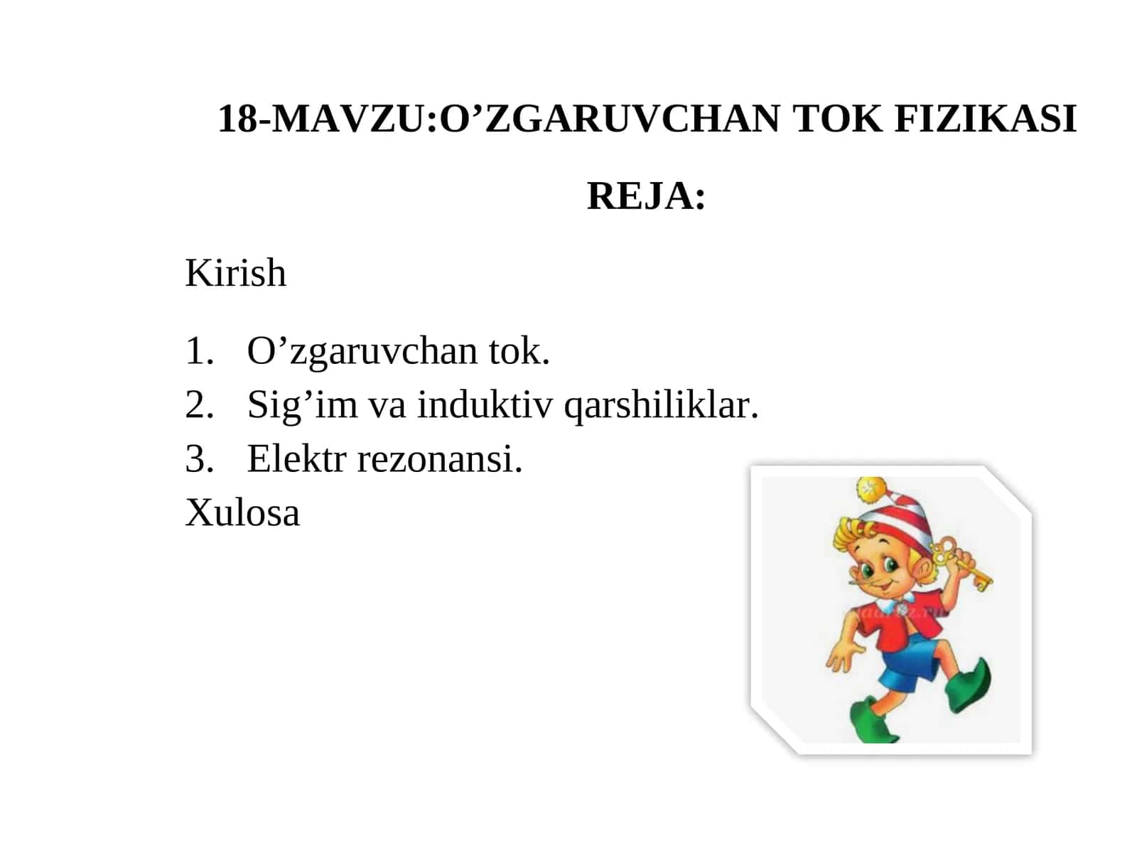 Tok-zaryadlangan zarraning tartibli harakati