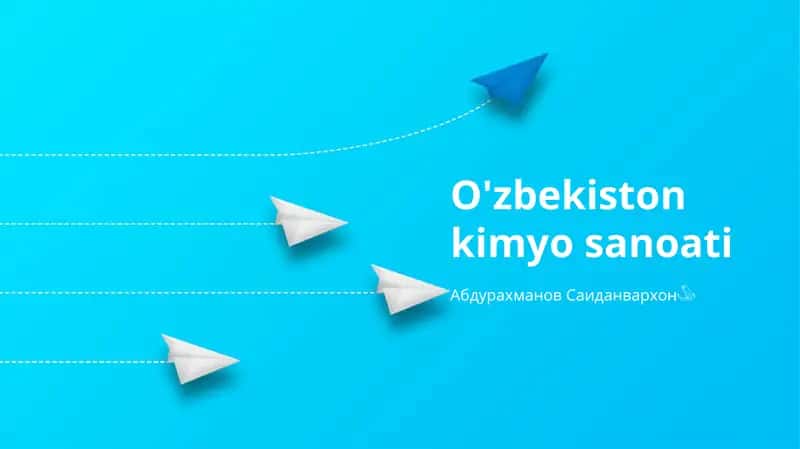 O'zbekiston kimyo sanoati