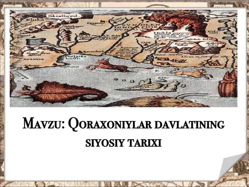 Qoraxoniylar davlatining siyosiy tarixi