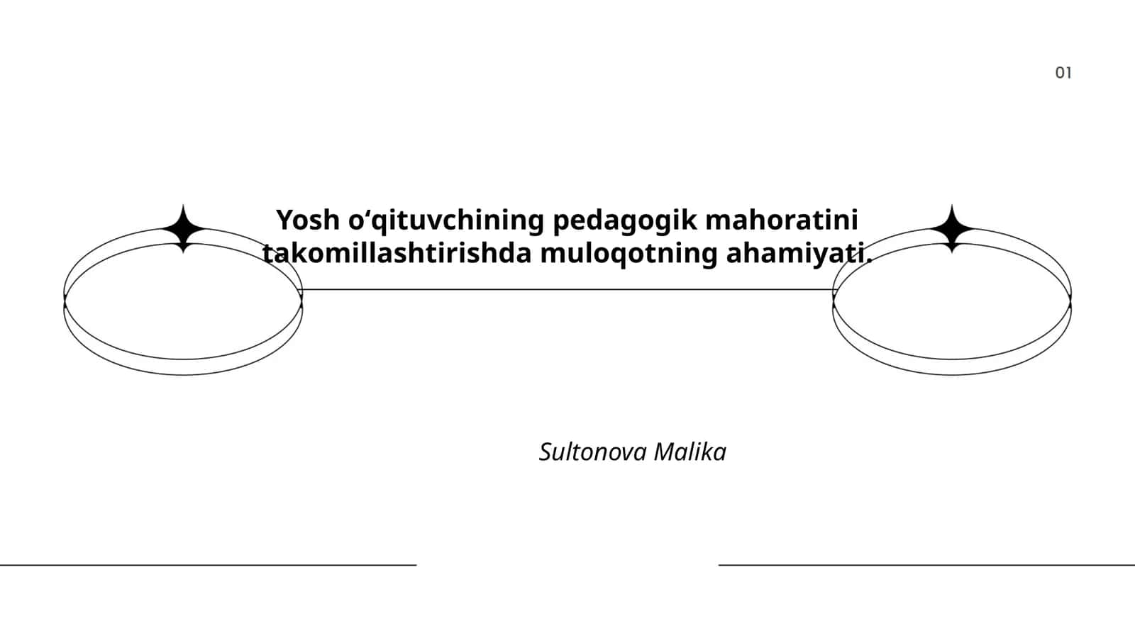 Yosh oʻqituvchining pedagogik mahoratini takomillashtirishda muloqotning ahamiyati