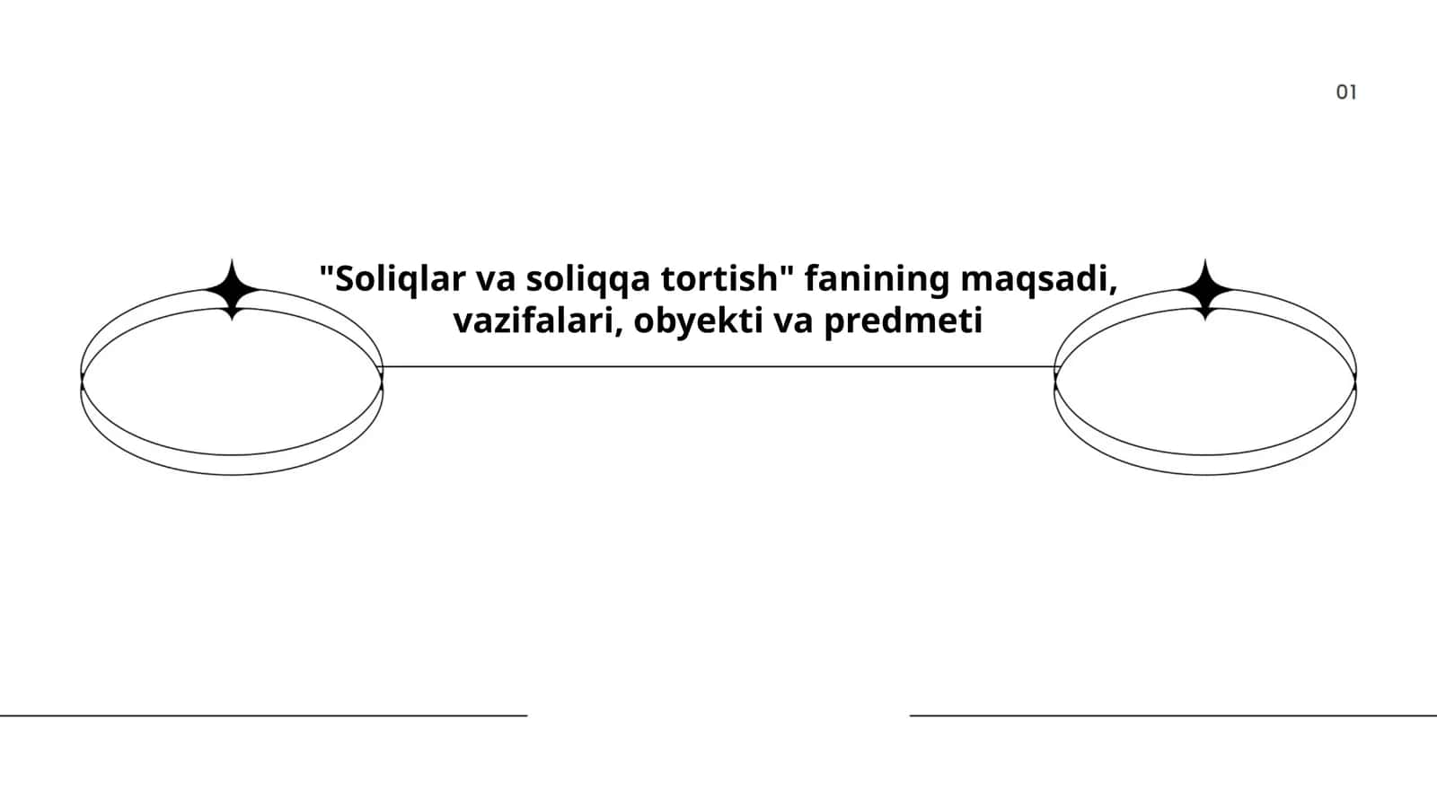 Soliqlar va soliqqa tortish